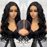 Body Wave Wigs for Black Women Human Hair 150% Density - 13x4 HD Lace Front Wigs Human Hair Pre Plucked with Baby Hair