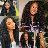 Easy Go Deep Wave Glueless Wigs Human Hair Pre Plucked Pre Cut 5x5 Curly Lace Wigs Human Hair 180 Density Wet And Wavy 6x4 Wigs